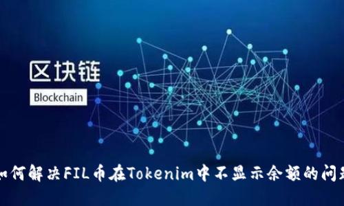 如何解决FIL币在Tokenim中不显示余额的问题